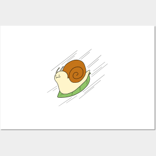 Speedy Snail Posters and Art